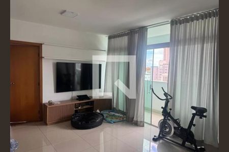 Sala de apartamento para alugar com 3 quartos, 108m² em Buritis, Belo Horizonte