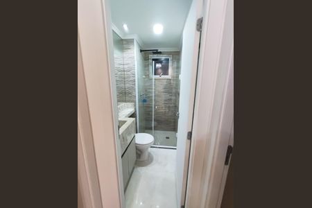 Banheiro de apartamento para alugar com 2 quartos, 43m² em Belenzinho, São Paulo