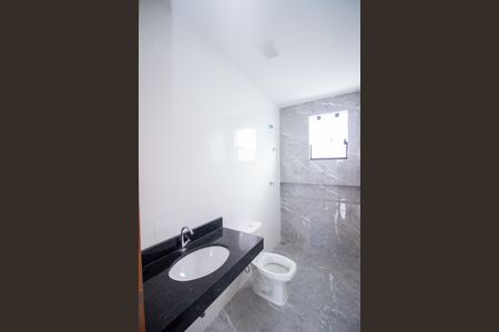 Banheiro da Suíte de casa à venda com 3 quartos, 125m² em Tres Barras, Contagem