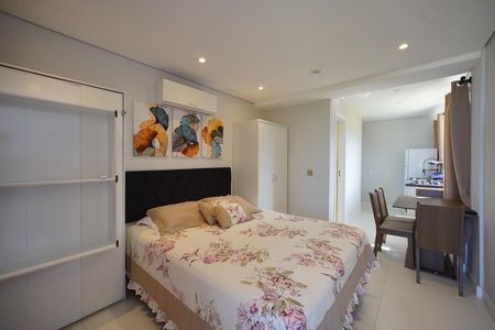 Studio para alugar com 25m², 1 quarto e sem vaga Studio para alugar com 25m², 1 quarto e sem vagaCama