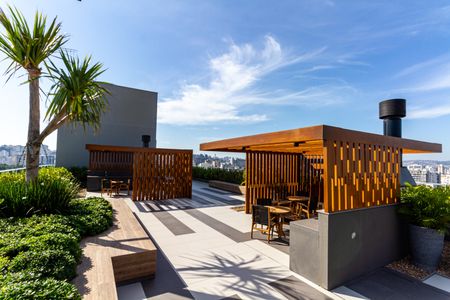 Studio para alugar com 30m², 1 quarto e 1 vagaÁrea comum - Churrasqueira