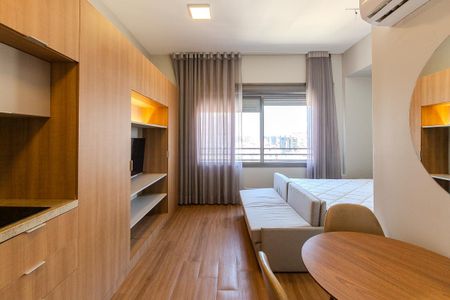 Sala/Cozinha de kitnet/studio para alugar com 1 quarto, 30m² em Farroupilha, Porto Alegre