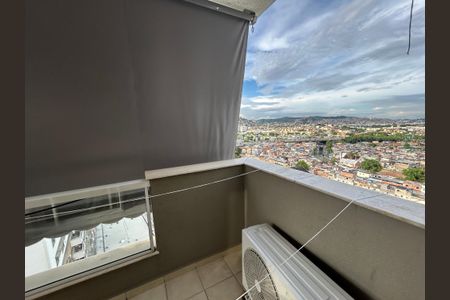 Varanda da Sala de apartamento à venda com 3 quartos, 80m² em Engenho de Dentro, Rio de Janeiro