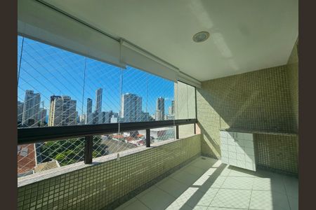 Varanda de apartamento para alugar com 3 quartos, 112m² em Canela, Salvador