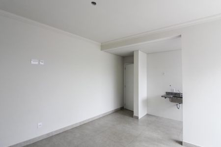 Sala de apartamento para alugar com 2 quartos, 69m² em Santa Monica, Belo Horizonte