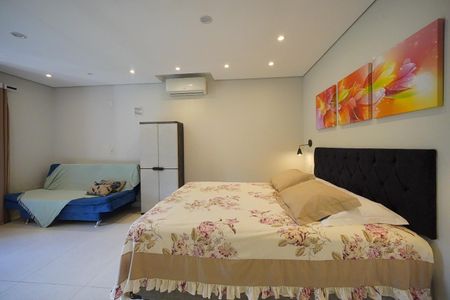 Sala - quarto de apartamento para alugar com 1 quarto, 43m² em Santo Antonio de Lisboa, Florianópolis
