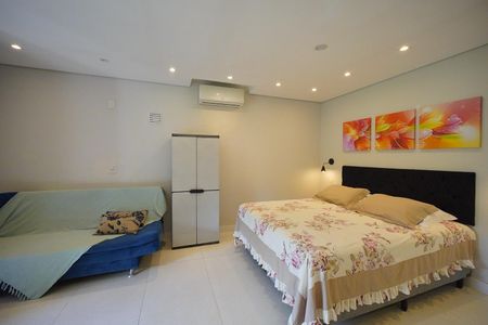 Sala - quarto de apartamento para alugar com 1 quarto, 43m² em Santo Antonio de Lisboa, Florianópolis