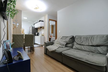 Sala de apartamento para alugar com 2 quartos, 41m² em Botujuru, Mogi das Cruzes