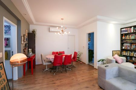 Sala de apartamento à venda com 3 quartos, 107m² em Campo Belo, São Paulo