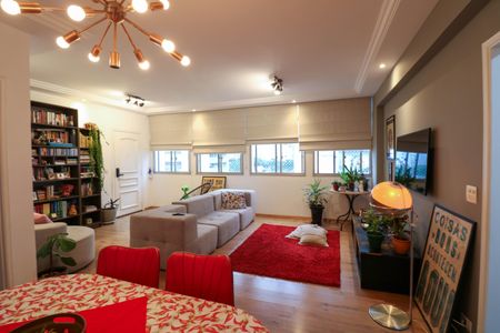 Sala de apartamento à venda com 3 quartos, 107m² em Campo Belo, São Paulo