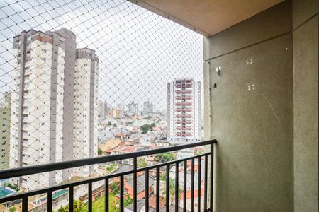Sala de apartamento para alugar com 3 quartos, 70m² em Vila Valparaíso, Santo André