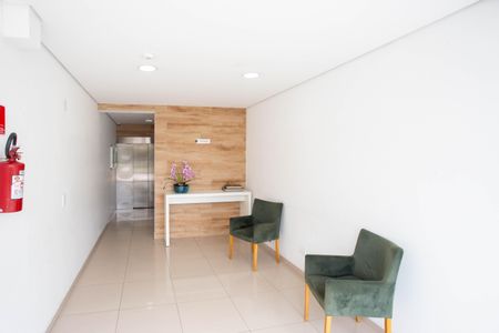 Apartamento à venda com 70m², 3 quartos e 2 vagasHall social