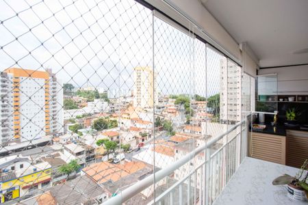 Varanda gourmet de apartamento à venda com 3 quartos, 70m² em Centro, Diadema