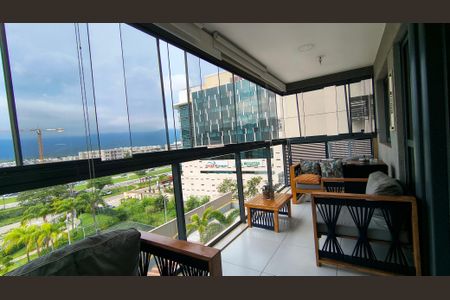 Varanda de apartamento à venda com 3 quartos, 81m² em Recreio dos Bandeirantes, Rio de Janeiro