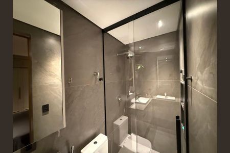 Banheiro de apartamento à venda com 3 quartos, 106m² em Sion, Belo Horizonte