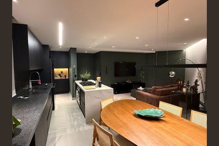 sala  de apartamento à venda com 3 quartos, 106m² em Sion, Belo Horizonte