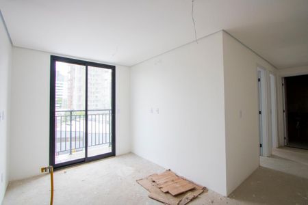 Sala de apartamento à venda com 2 quartos, 58m² em Jardim, Santo André