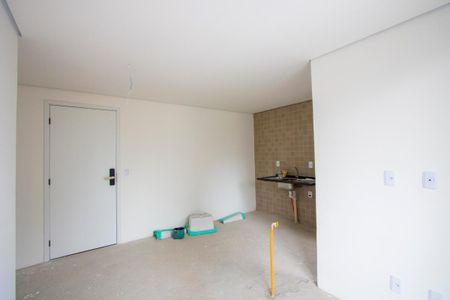 Sala de apartamento à venda com 2 quartos, 58m² em Jardim, Santo André