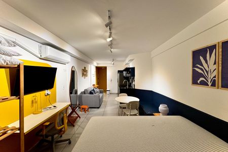 Apartamento para alugar com 34m², 1 quarto e sem vaga
