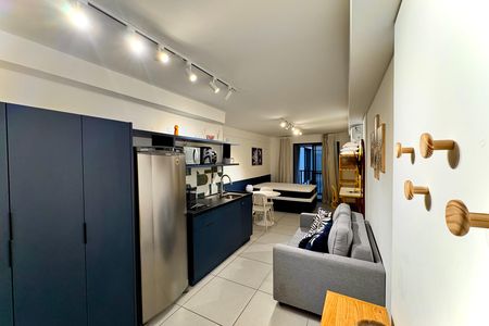Apartamento para alugar com 34m², 1 quarto e sem vaga