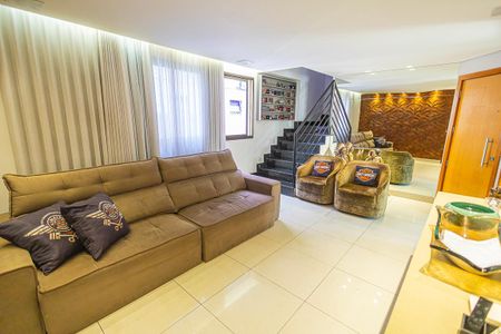 sala de apartamento à venda com 3 quartos, 170m² em Dona Clara, Belo Horizonte