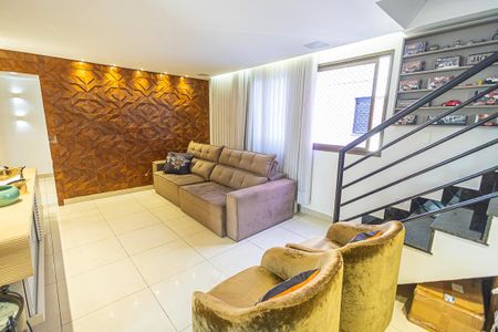sala de apartamento à venda com 3 quartos, 170m² em Dona Clara, Belo Horizonte
