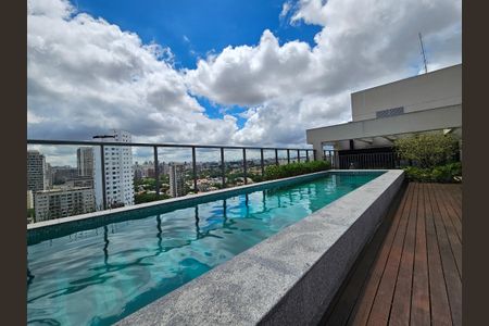 Studio para alugar com 19m², 1 quarto e sem vaga Studio para alugar com 19m², 1 quarto e sem vagaÁrea comum - Piscina