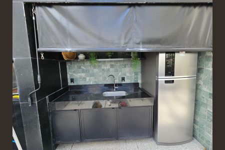 Studio para alugar com 19m², 1 quarto e sem vaga Studio para alugar com 19m², 1 quarto e sem vagaÁrea comum - Churrasqueira