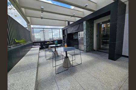 Studio para alugar com 19m², 1 quarto e sem vaga Studio para alugar com 19m², 1 quarto e sem vagaÁrea comum - Churrasqueira