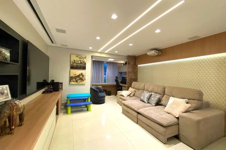 Sala de apartamento para alugar com 3 quartos, 122m² em Buritis, Belo Horizonte