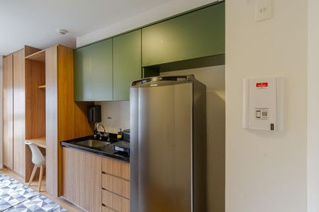 Studio de kitnet/studio para alugar com 1 quarto, 20m² em Indianópolis, São Paulo