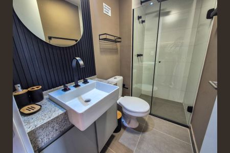 Apartamento para alugar com 30m², 1 quarto e sem vaga Apartamento para alugar com 30m², 1 quarto e sem vagaBanheiro