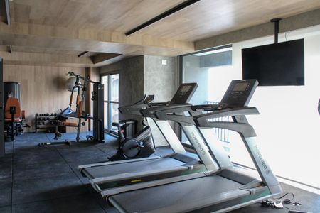 Apartamento para alugar com 30m², 1 quarto e sem vaga Apartamento para alugar com 30m², 1 quarto e sem vagaAcademia