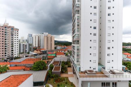Vista da sala de apartamento para alugar com 3 quartos, 72m² em Jardim Paraíso, São Paulo