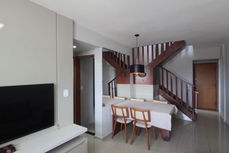 Sala de Estar de apartamento à venda com 3 quartos, 115m² em Castelo, Belo Horizonte