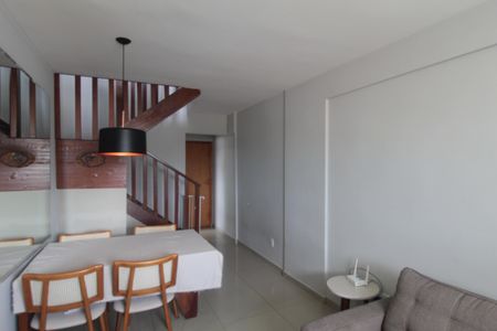 Sala de Estar de apartamento à venda com 3 quartos, 115m² em Castelo, Belo Horizonte