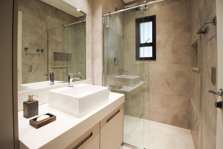 Apartamento à venda com 264m², 3 quartos e 4 vagasBanheiro da Suíte 3