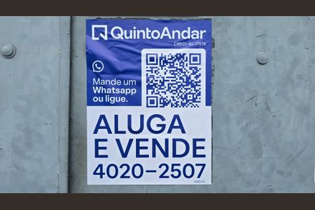 Studio para alugar com 38m², 1 quarto e sem vagaFachada com placa