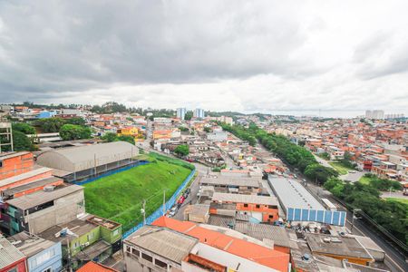 Vista da Sala de apartamento para alugar com 2 quartos, 48m² em Jardim Salete, Taboão da Serra
