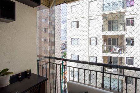 Varanda da Sala de apartamento à venda com 3 quartos, 58m² em Centro, Diadema