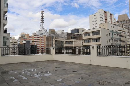 Apartamento para alugar com 55m², 1 quarto e 1 vagaTerraço