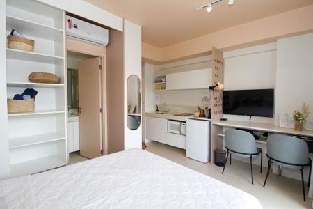 Studio para alugar com 27m², 1 quarto e sem vagaStudio