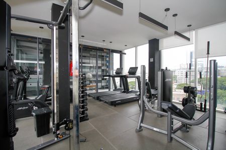 Studio para alugar com 27m², 1 quarto e sem vagaÁrea Comum - Academia