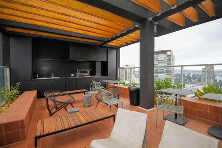 Studio para alugar com 27m², 1 quarto e sem vagaÁrea Comum - Churrasqueira