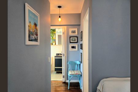 Corredor de apartamento para alugar com 2 quartos, 65m² em Moema, São Paulo