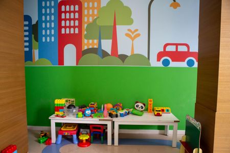 Apartamento para alugar com 82m², 2 quartos e 2 vagas Apartamento para alugar com 82m², 2 quartos e 2 vagasÁrea comum - Brinquedoteca