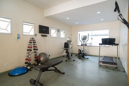 Apartamento à venda com 145m², 3 quartos e 2 vagas Apartamento à venda com 145m², 3 quartos e 2 vagasÁrea comum - Academia