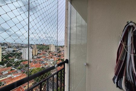 Varanda da Sala  de apartamento à venda com 3 quartos, 70m² em São Bernardo, Campinas