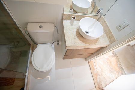 Apartamento para alugar com 64m², 3 quartos e 1 vagaBanheiro da Suíte