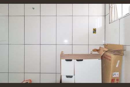 Banheiro de kitnet/studio para alugar com 1 quarto, 30m² em Vila Oratorio, São Paulo